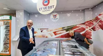 Kütahya'da Et ve Süt Kurumu Ürünleri Tarım Kredi Kooperatifi'nde Satışa Sunuldu