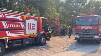 Samsun'da Tıp Fakültesi Hastanesi yakınlarında orman yangını çıktı