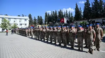 Osmaniye Jandarma Komando Özel Harekat Tabur Komutanlığı Suriye'ye Uğurlandı