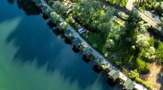 Tokat'ın Almus ilçesinde bulunan Harami Yaylası, olta balıkçılığı yapanların gözdesi haline geldi