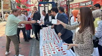 AK Parti Karabük İl Başkanlığı'ndan Kandil Simidi İkramı