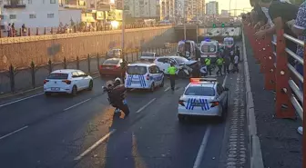 Diyarbakır'da Otomobil ve Motosiklet Çarpıştı: 5 Yaralı
