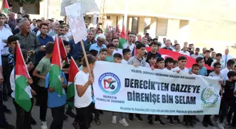 Hakkari'de Filistin'e Destek Yürüyüşü Düzenlendi