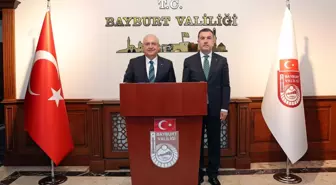 Milli Savunma Bakanı Yaşar Güler Bayburt'ta