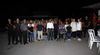 İskenderun'da Emniyet Güçlerinden Vatandaşa Destek