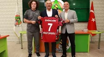 Mevlüt Çavuşoğlu Alanyaspor'u Ziyaret Etti