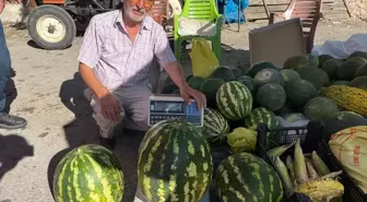 Sivas'ta 20 Kilo 540 Gram Ağırlığında Karpuz Yetiştirildi