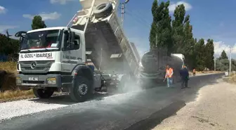 Nevşehir'de Köy Yolları Konforlu Hale Getiriliyor