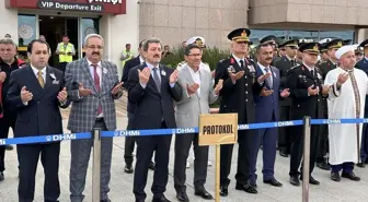 Motosikletin Çarpmasıyla Şehit Olan Jandarma Astsubay Çavuş Mehmet Fatih Çangır'ın Cenazesi Samsun'a Getirildi