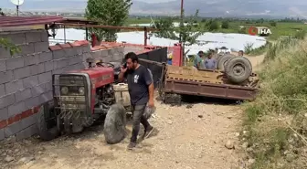 Manisa'da İşçileri Taşıyan Traktör Devrildi: 11 Yaralı