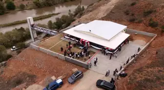 Erzincan'da Rafting Karşılama Tesisleri Açıldı