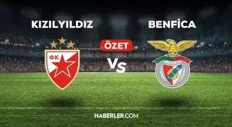 Kızılyıldız Benfica maç özeti ve golleri izle! (VİDEO) Kızılyıldız Benfica geniş özeti! Golleri kim attı, maç kaç kaç bitti?