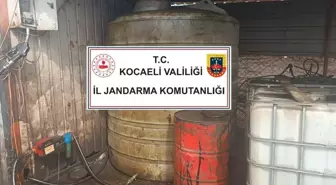 Dilovası'nda 25 Bin Litre Kaçak Akaryakıt Ele Geçirildi