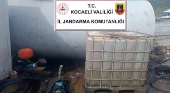 Kocaeli'de Kaçak Akaryakıt Operasyonu: 25 Bin Litre Ele Geçirildi