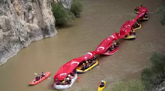 Erzincan'da Gaziler Günü Rafting Etkinliği