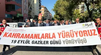 Uşak'ta 19 Eylül Gaziler Günü Coşkuyla Kutlandı