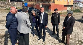 Kaymakam Erkan Minuz Özlü Köyü'nü Ziyaret Etti