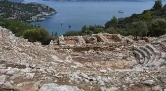 Amos Antik Kenti'nde Kazı Çalışmaları Devam Ediyor