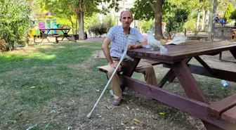 Bedensel Engelli Ahmet Güney'den Sakat Güvercine Eşsiz Bağ