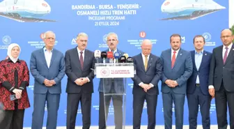 Bursa-Ankara Hızlı Tren Projesi 2025'te Tamamlanacak