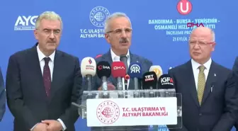 Bakan Uraloğlu, Bursa'daki Hızlı Tren Projesinde İdari Sorunların Çözüldüğünü Açıkladı