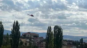 Domaniç'te Gökyüzünde Korkuya Neden Olan Helikopter Uçuşu Açıklandı