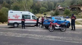 Kütahya'da Trafik Kazası: 1 Yaralı