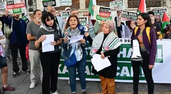 Filistin Özgürlük Platformu'ndan İsrail Saldırılarına Protesto