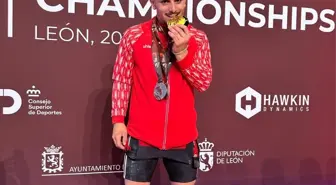 Kaan Kahriman, Gençler Dünya Halter Şampiyonası'nda 3 Madalya Kazandı