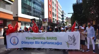 Trabzon'da Dünya Barış Günü Etkinliği: 'Trabzon'un Çocukları Barış için Yürüyor'