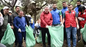 Gençlik ve Spor Bakanı, Dünya Temizlik Günü'nde Aydos Ormanı'nda Çöp Topladı