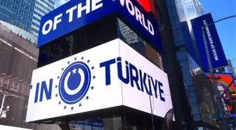 Dünyaca ünlü Times Meydanı'nda 'Türkiye' reklamları