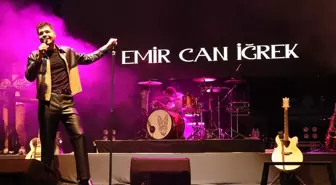 Emir Can İğrek Tekirdağ'da Konser Verdi