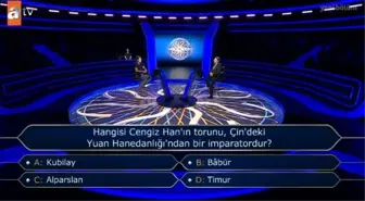 Hangisi Cengiz Han'ın torunu, Çin'deki Yuan Hanedanlığı'ndan bir imparatordur?