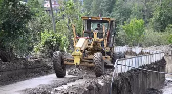 Trabzon'da Taşkın ve Heyelan Sonrası Temizlik Çalışmaları Devam Ediyor