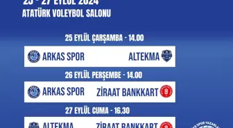 İzmir'de 10. TSYD Voleybol Turnuvası Başlıyor