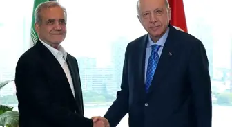 Cumhurbaşkanı Erdoğan, İran Cumhurbaşkanı ile Görüştü