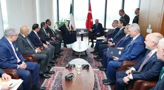 Cumhurbaşkanı Erdoğan, Kuveyt Veliaht Prensi'ni Kabul Etti