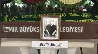 Metin Arolat'ın cenazesi duygu dolu anlarla uğurlandı