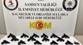 Samsun'da Kaçak Silah Ticareti Operasyonu: 2 Zanlı Gözaltına Alındı