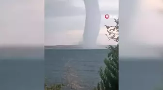 Şanlıurfa'da Sağanak Sonrası Dev Hortum Görüntülendi