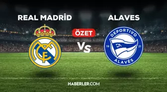 Real Madrid Alaves maç özeti ve golleri izle! (VİDEO) Real Madrid Alaves geniş özeti! Golleri kim attı, maç kaç kaç bitti?