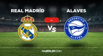 Real Madrid Alaves maçı kaç kaç, bitti mi? MAÇ SONUCU! Real Madrid Alaves golleri kim attı, canlı maç anlatımı!