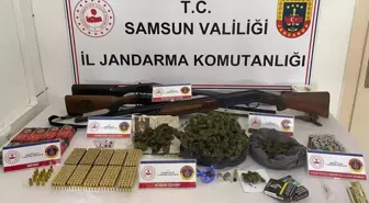 Samsun'da Uyuşturucu ve Silah Ele Geçirildi