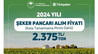 2024 Şeker Pancarı Alım Fiyatı 2.375 TL Olarak Belirlendi