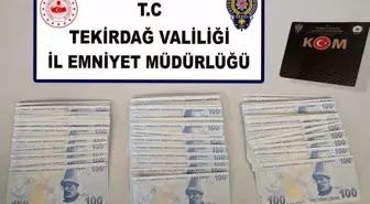 Tekirdağ'da Sahte Para Süren 3 Şüpheli Yakalandı