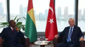 Erdoğan, Gine Bissau Cumhurbaşkanı Embalo ile Görüştü