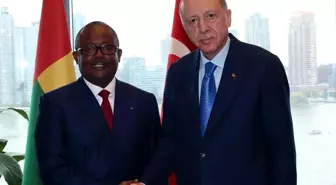 Cumhurbaşkanı Erdoğan, Gine Bissau Cumhurbaşkanı ile Görüştü