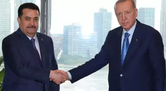 Cumhurbaşkanı Erdoğan, Irak Başbakanı Sudani ile Türkevi'nde Görüştü