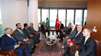 Erdoğan, Pakistan Başbakanı Şahbaz Şerif ile Görüştü